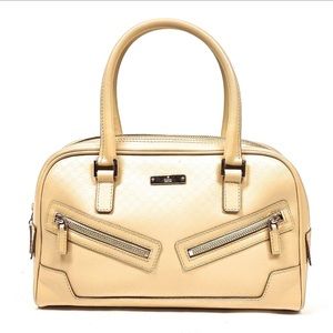 Gucci Micro GG mini Boston handbag monogram leather